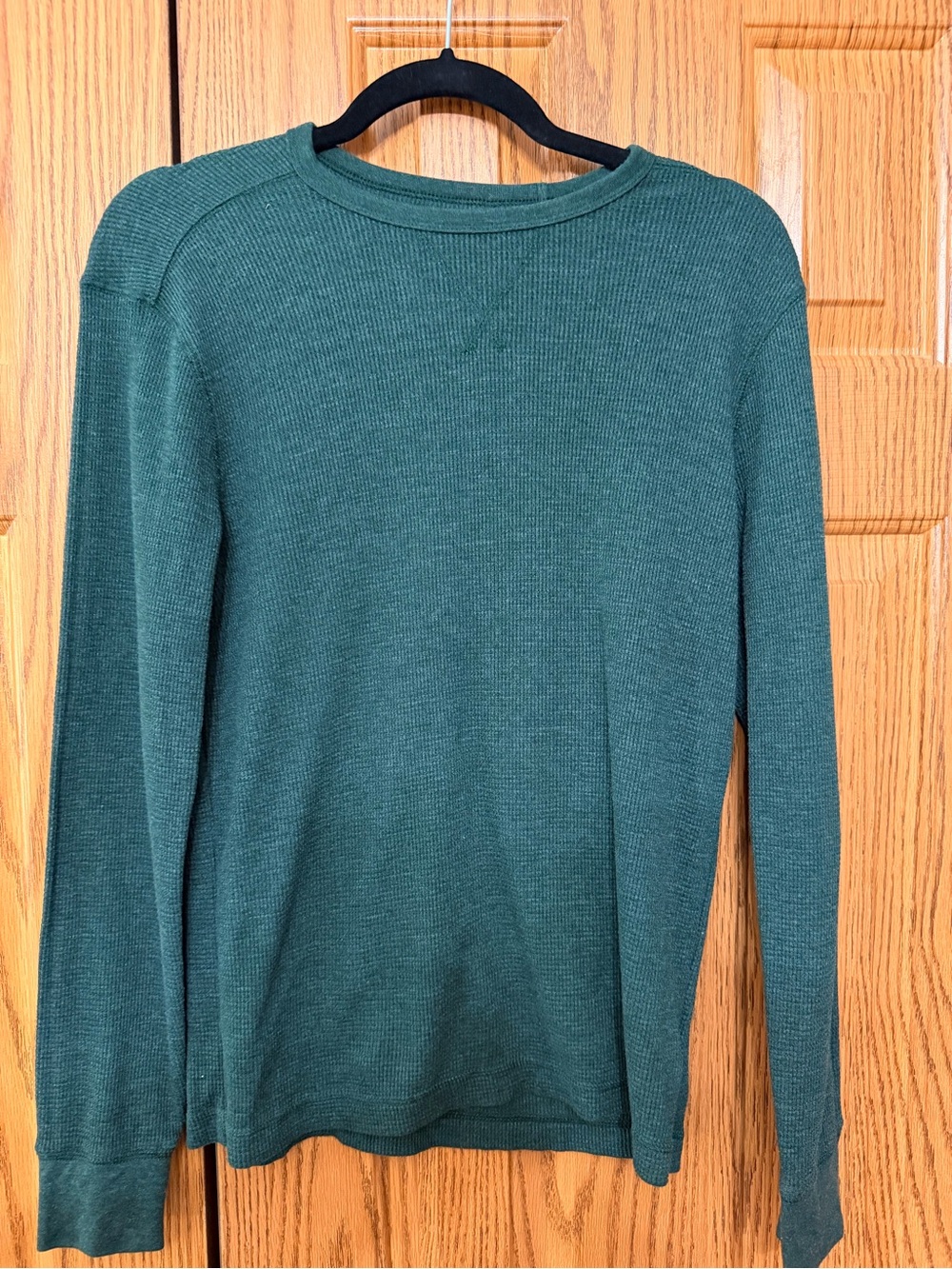 Old Navy Men's Long-Sleeve Crewneck Thermal - Teal